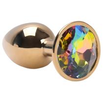 Plug anal aço dourado - cores Plug anal aço dourado - cores