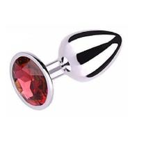 Plug anal aço pequeno metal estimulador iniciante tamanho p