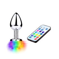 Plug Anal com Led Tamanho Médio 13 Cores