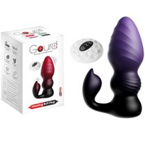 Plug Anal com Motor duplo com 7 Modos de Vibração e Controle