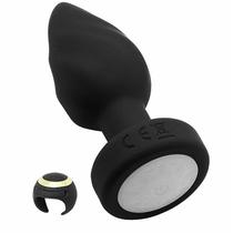 Plug Anal com Vibração e Controle Remoto em Formato de Anel Touch