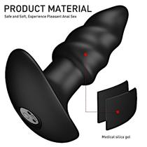 Plug Anal com vibrador de silicone S-Hande Love Arrow