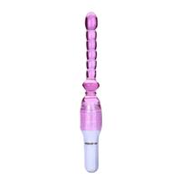 Plug Anal Com Vibrador Estimulador Jelly 17cm Escalonado - Sexy Import Sex Shop Produtos Adulto