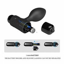 Plug anal com vibro potente pretty love 10 vibrações