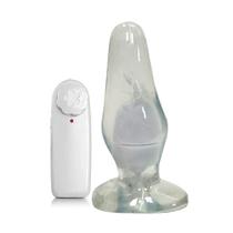 Plug Anal Cônico com Vibração e Controle - 7 Cores Magic Plug Anal Cônico com Vibração e Controle - 7 Cores Magic