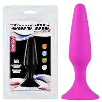 Plug Anal Cônico em Silicone - Sexshop