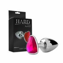 Plug Anal Coração com Jóia