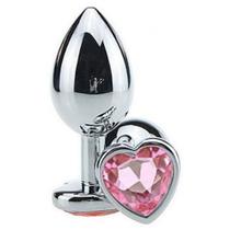 Plug Anal De Coração Tamanho G Mega Import Plug Anal De Coração Tamanho G Mega Import
