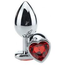 Plug Anal De Coração Tamanho G Mega Import
