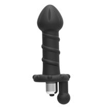 Plug anal de Silicone Macio Com Capsula Vibratória 15x3,9CM