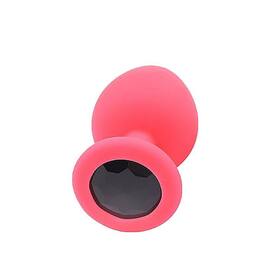 Plug Anal de Silicone Pink P M e G Macio e Confortável - Mima S2