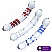 Plug Anal de Vidro Estimulador Sofisticado Sensual Adulto Plug Anal de Vidro Estimulador Sofisticado Sensual Adulto