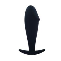 Plug Anal Dilatador em Silicone Formato de Penis 10 cm - Portal do Prazer