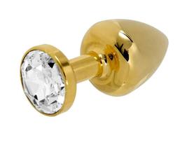 Plug Anal Dourado Tamanho P Prata - Isla