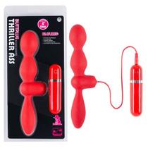 Plug anal duplo com 10 vibrações - BUTTPLUG THRILLER ASS - NANMA - Sexshop