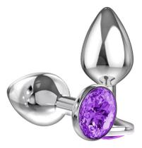 Plug Anal em aço Inoxidável Tamanho P Brinquedos Eróticos Sexshop