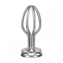 Plug anal em Aço Inoxidável Vazado Médio