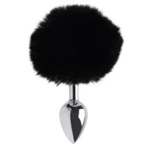 Plug Anal Em Metal 5,5 X 2,6Cm Com Pompom Vipmix Plug Anal Em Metal 5,5 X 2,6Cm Com Pompom Vipmix