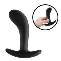 Plug Anal em Silicone Curvado - Tamanho 13.0x3.8 - Sex shop Plug Anal em Silicone Curvado - Tamanho 13.0x3.8 - Sex shop