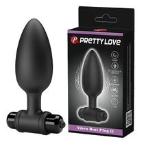 Plug Anal Em Silicone Macio Butt Plug ll - Pretty Love 10 Cm