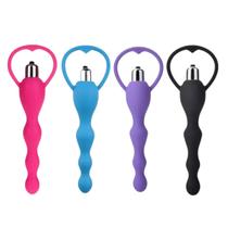Plug Anal Escalonado Cápsula Vibrador Massageador Dilatador