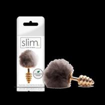 Plug Anal Escalonado com Rabo de Coelho - Sexy Fantasy Slim
