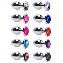 Plug Anal G Aço Brilhante - Sexy Import