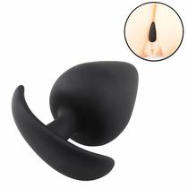 Plug Anal Grande em Silicone Macio - 8,0 cm x 4,1 cm