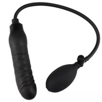 Plug Anal Inflável Médio Feminino Masculino Dilata e Excita Prostáta SEXSHOP