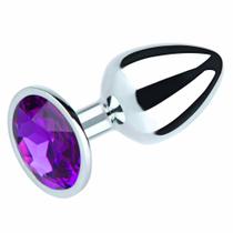 Plug Anal Iniciante P Estimulador Aço Inox Joia Brilhante