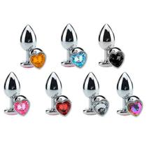 Plug Anal Inox P Coração Plug Anal Inox P Coração