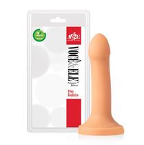 Plug Anal Intrude 1 com Ventosa Bege - 17 x 3,5 cm