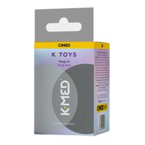 Plug Anal K Toys Plug-in K Med 1 Unidade - K-Med