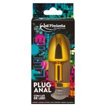 Plug Anal Lume com LED