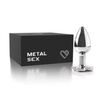 Plug Anal Metal Luck - Cromado Plug Anal Metal Luck - Cromado