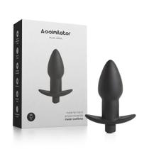 Plug Anal Multivelocidade Recarregável Assimilator Black - 12,5cm x 4cm
