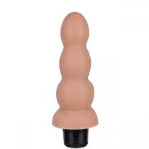 Plug Anal Ondulado com Vibrador - Sex shop