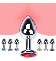 Plug Anal P Aço Brilhante Sexy Import
