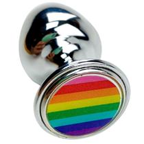Plug Anal P Pride Arco Íris Lgbtqiap+