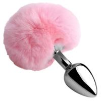 Plug Anal Pompom de Coelho Rosa - Sex shop Plug Anal Pompom de Coelho Rosa - Sex shop