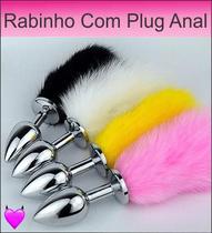 Plug Anal Rabo de Coelho Dibe