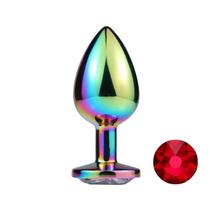Plug Anal Rainbow de Aço com Joia Mpa1306p Sex Toy