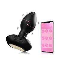 Plug Anal Recarregável com Vibração e Controle por App Bluetooth Plug Anal Recarregável com Vibração e Controle por App Bluetooth