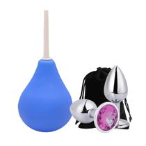 Plug Anal Tamanho G + Ducha Higiênica Intima 230ml