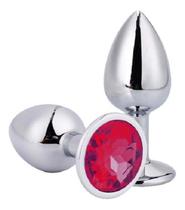 Plug Anal Tamanho G Estimulador Aço Inox Joia Sex shop