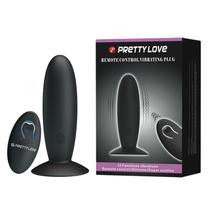 Plug Anal Wireless com 12 Modos de Vibração - PRETTY LOVE REMOTE CONTROL VIBRATING PLUG