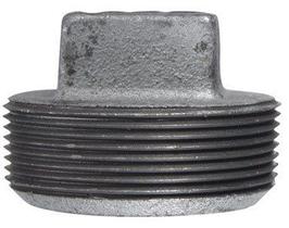 Plug Anvil International 2 em ferro maleável galvanizado Plug Anvil International 2 em ferro maleável galvanizado