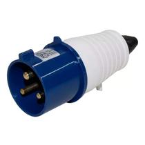 Plug Blindado 2P+T 63A 250V Azul Metaltex