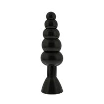 Plug Butt Mini em Silicone Macio com Bolas - 8,7 cm x 2,6 cm