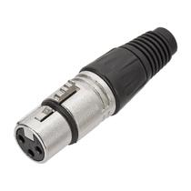 Plug Cannon Conetor XLR Fêmea Prime Plug Cannon Conetor XLR Fêmea Prime